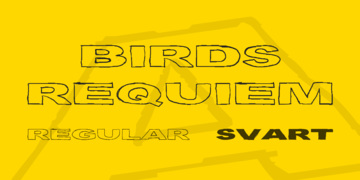 Birds Requiem Svart