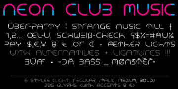 NEON CLUB MUSIC