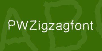 PWZigzagfont