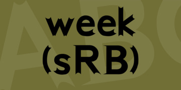 week (sRB)