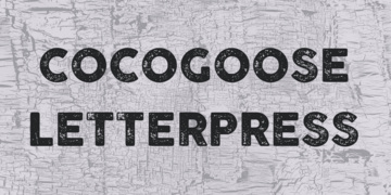 COCOGOOSE LETTERPRESS