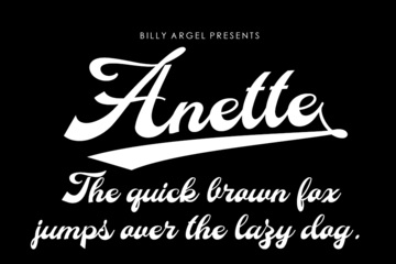 Anette Personal Use