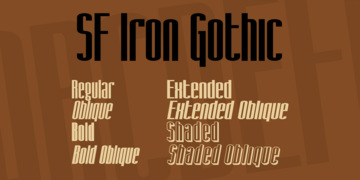 SF Iron Gothic