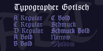 TypographerGotisch