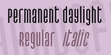 Permanent daylight