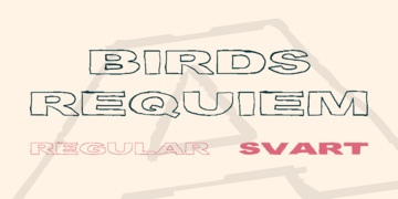 Birds Requiem Svart