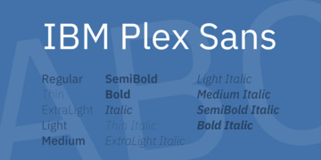 IBM Plex Sans