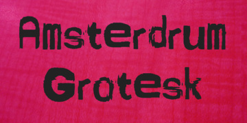 Amsterdrum Grotesk