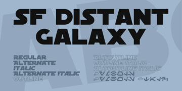 SF Distant Galaxy