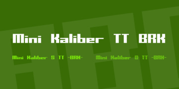 Mini Kaliber O TT (BRK)