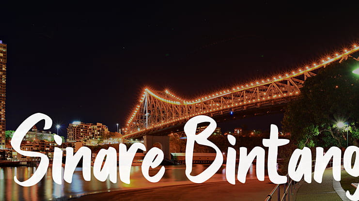 Sinare Bintang Font