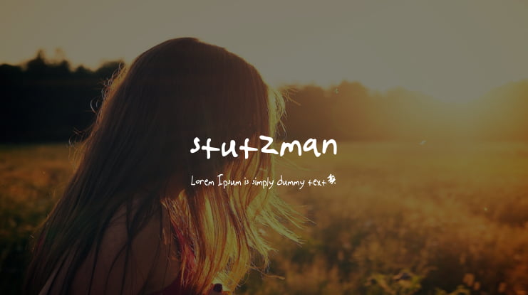 stutzman Font