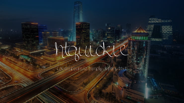 htquickie Font