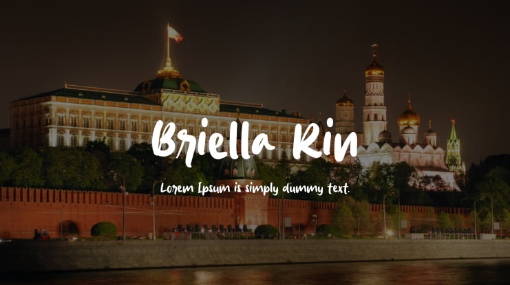 Briella Rin Font