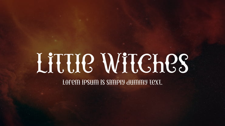 Little Witches Font