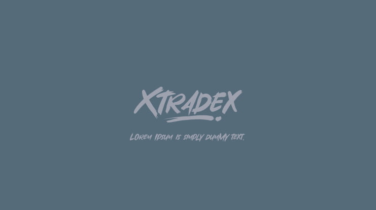 Xtradex Font