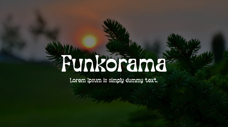 Funkorama Font