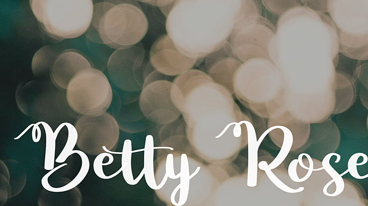 Betty Rose Font