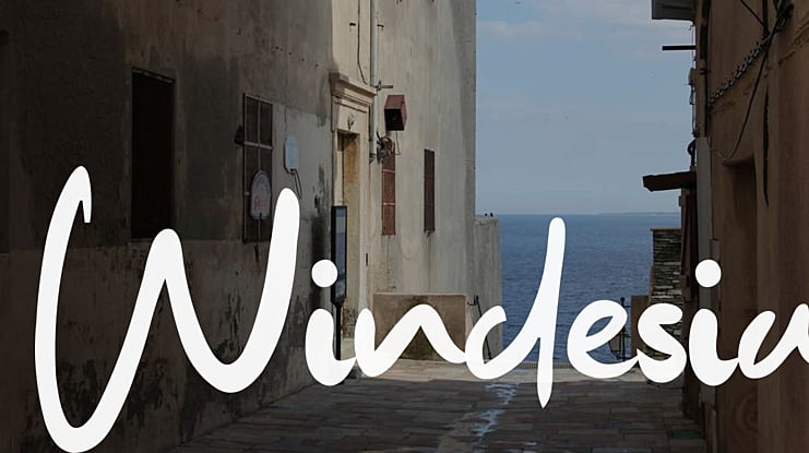 Windesia Font