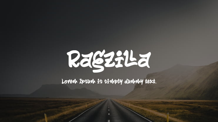 Ragzilla Font