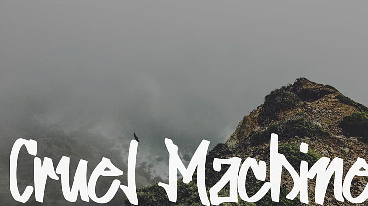 Cruel Machine Font