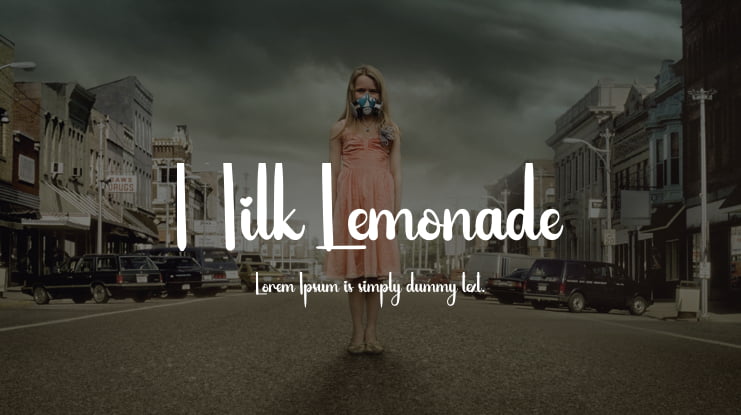 Milk Lemonade Font