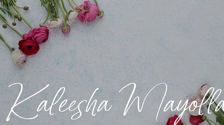 Kaleesha Mayolla Font