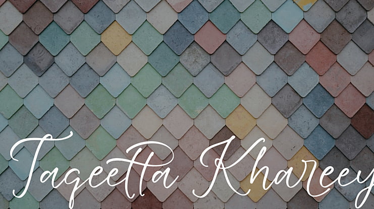 Taqeetta Khareey Font