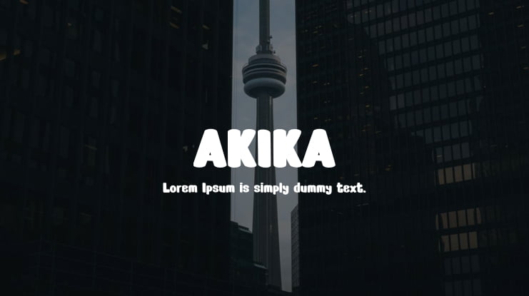 AKIKA Font