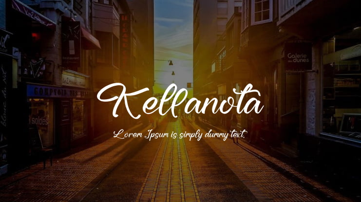 Kellanota Font