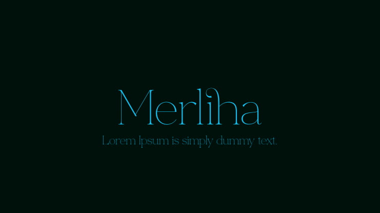 Merliha Font