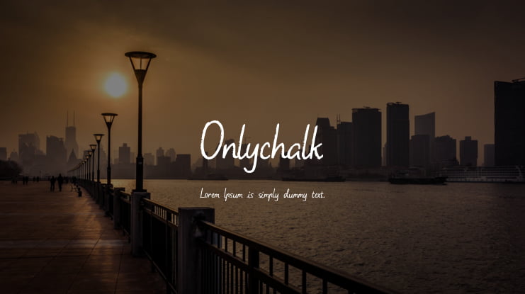 Onlychalk Font