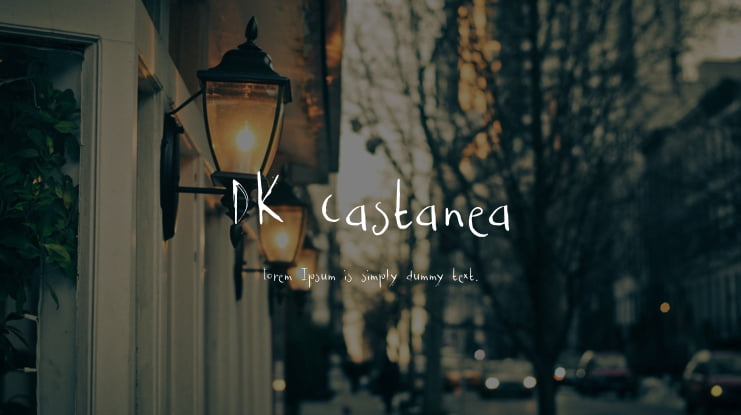 DK Castanea Font