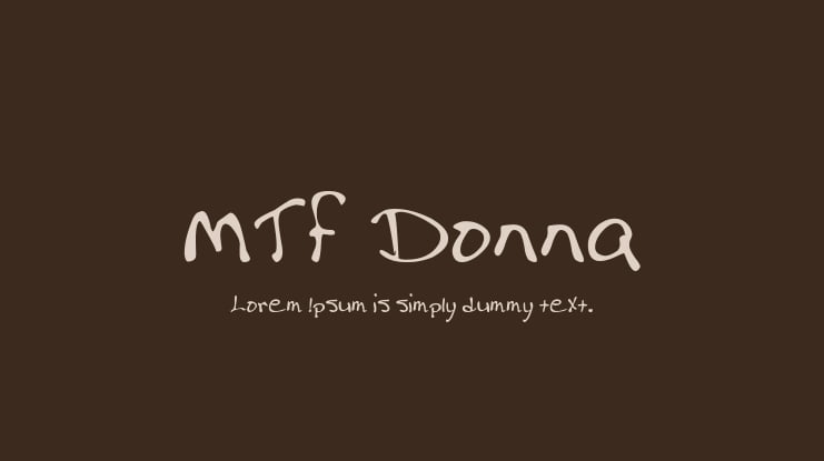 MTF Donna Font