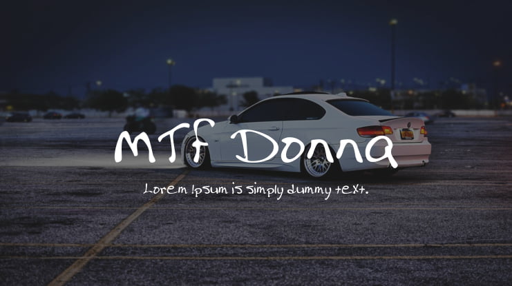 MTF Donna Font