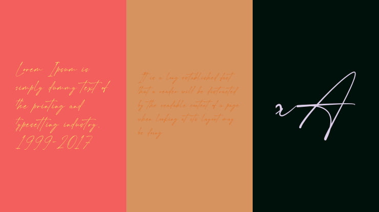 Renatha Signature Font