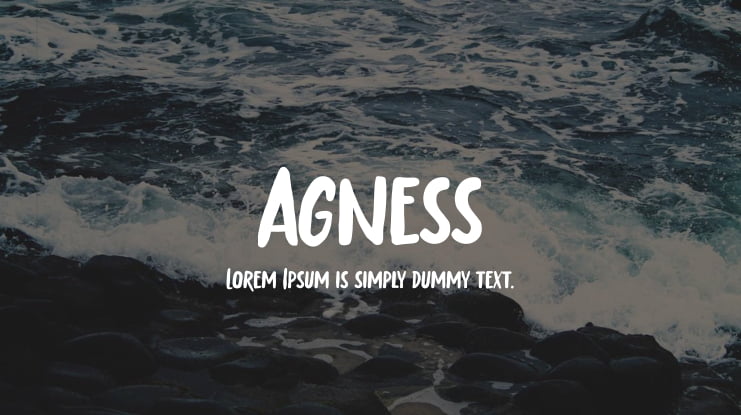 Agness Font