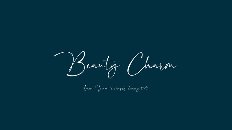 Beauty Charm Font