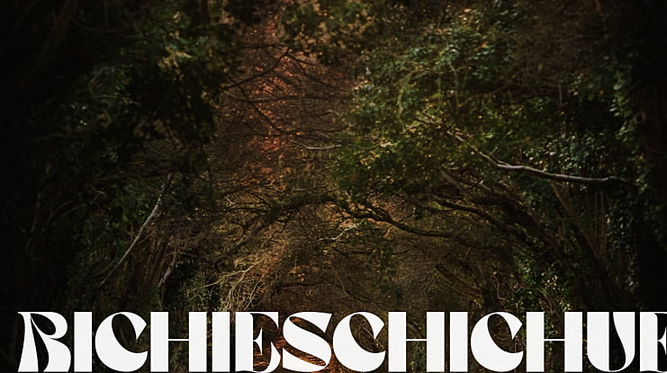 RICHIESCHICHUE Font