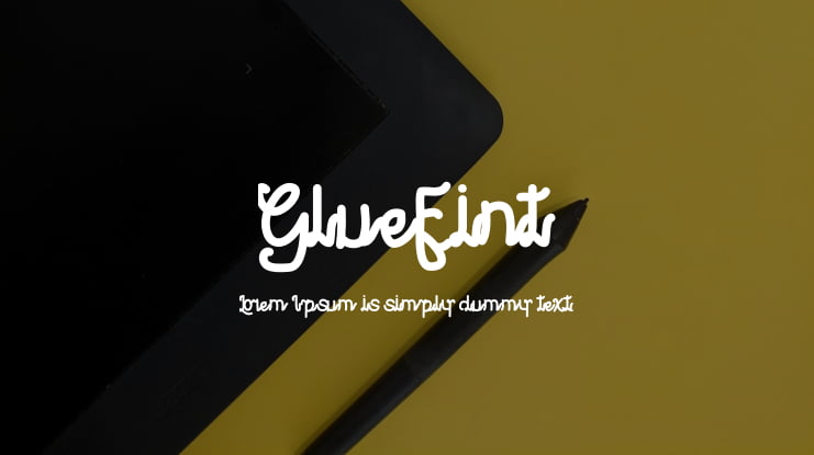 Gluefint Font