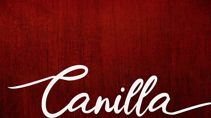 Canilla Font