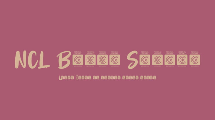 NCL Bliss Sureal Font