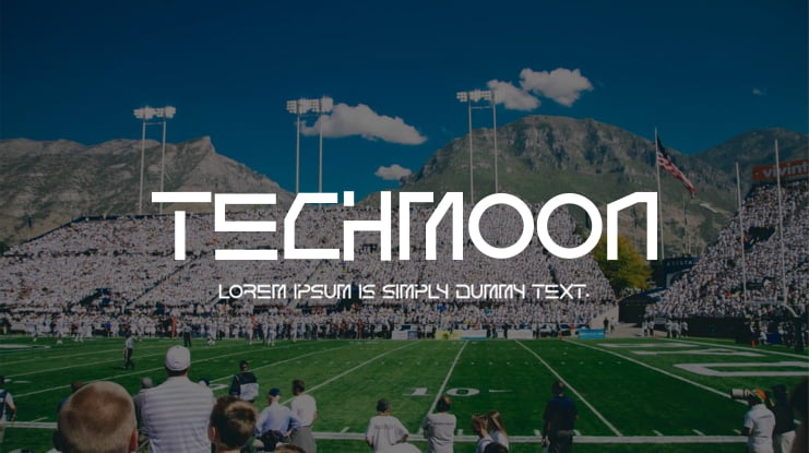 Techmoon Font Family