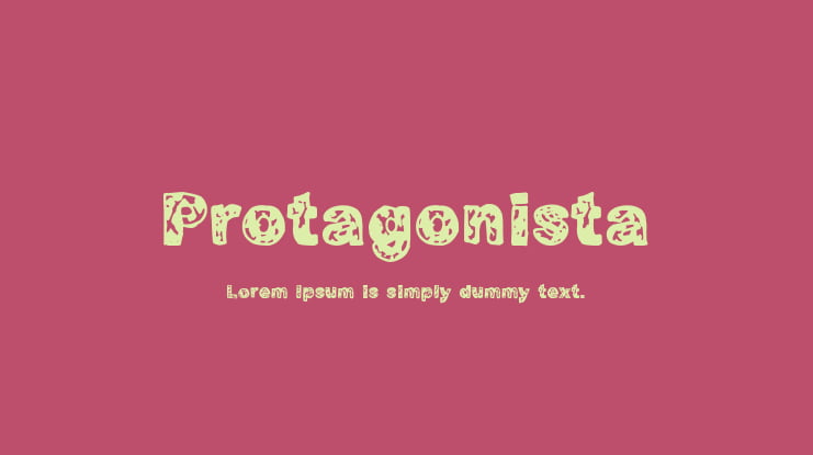 Protagonista Font