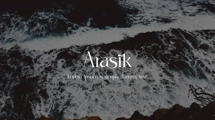 Arasik Font