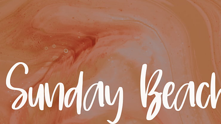 Sunday Beach Font