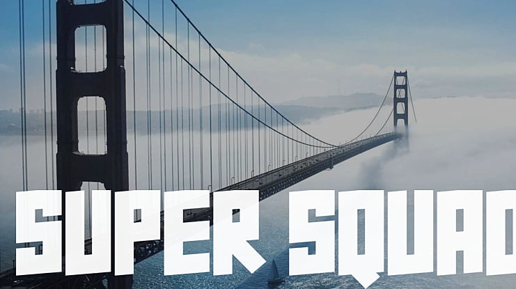 Super Squad Font Family