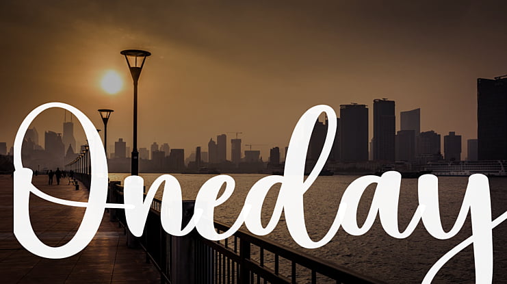 Oneday Font