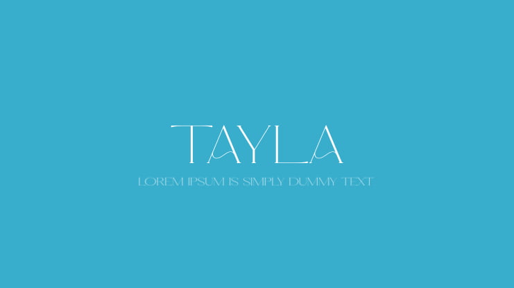 Tayla Font