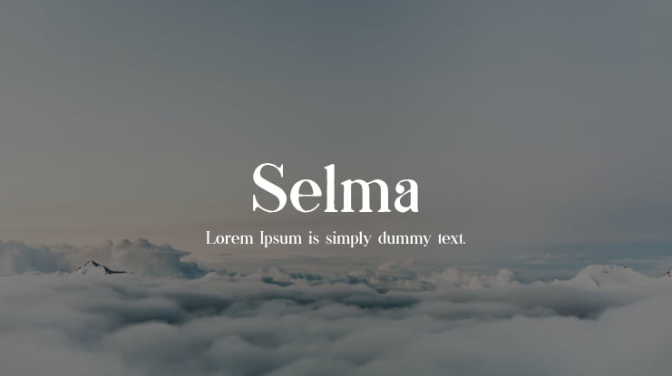 Selma Font